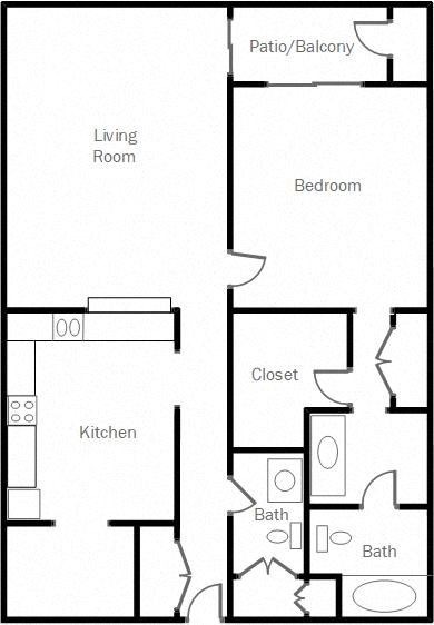 The Moscato Floor Plan 1
